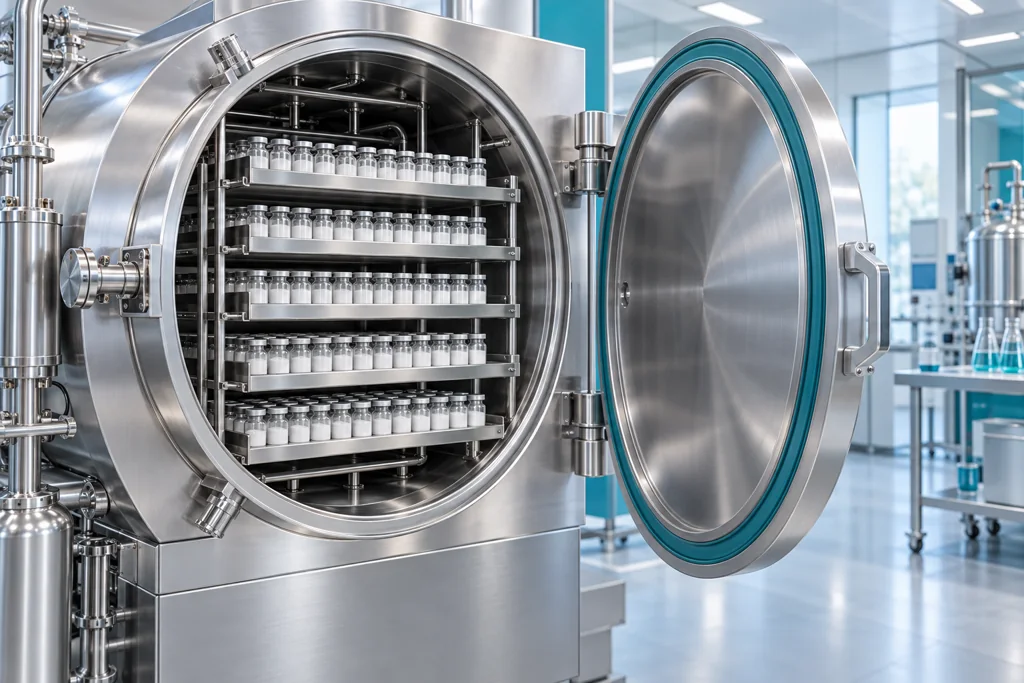 Freeze-Dried vs Lyophilized Peptide Powder — illustrative product image